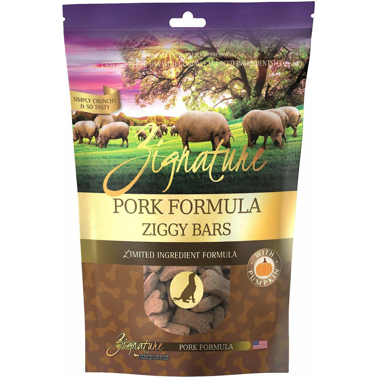 Zignature Pork Formula Biscuit Treats for Dogs  Dog Treats  | PetMax Canada