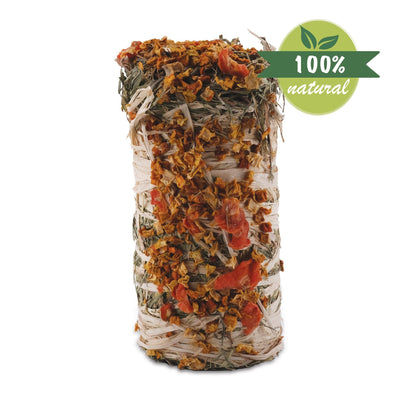 Living World Green Botanicals Hay Bale Vegetables - 200g - Small Animal Treats - Living World - PetMax Canada