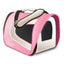 Tuff Carrier Airline Approved Soft-Sided Crate 17 X 10 X 9 / Pink Soft-Sided Crates 17 X 10 X 9 | PetMax Canada