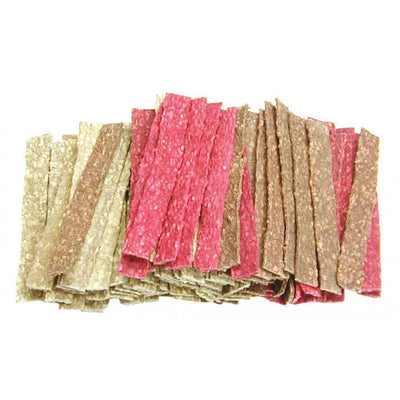 Munchy Flatstrips Rawhide - Rawhide - Rawhide - Burgham - PetMax Canada