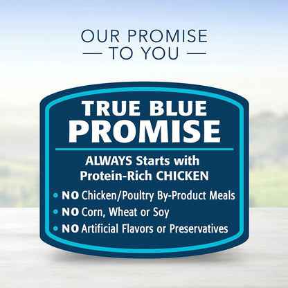 Blue Buffalo Homestyle Recipe Small Breed Chicken Dinner Canned Dog Food - 156g - Canned Dog Food - Blue Buffalo - PetMax Canada