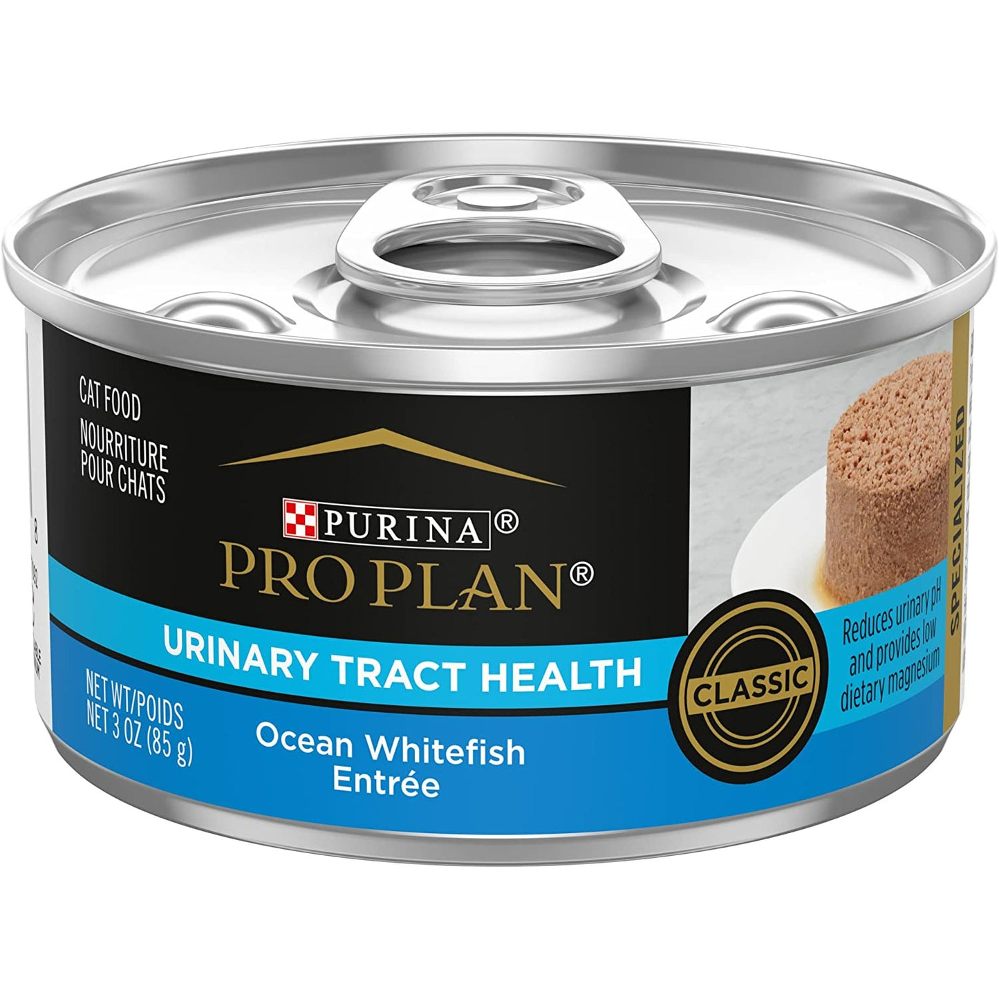 Purina Pro Plan Adult Urinary Tract Health Formula Ocean Whitefish Entrée Wet Cat Food 85g Canned Cat Food 85g | PetMax Canada