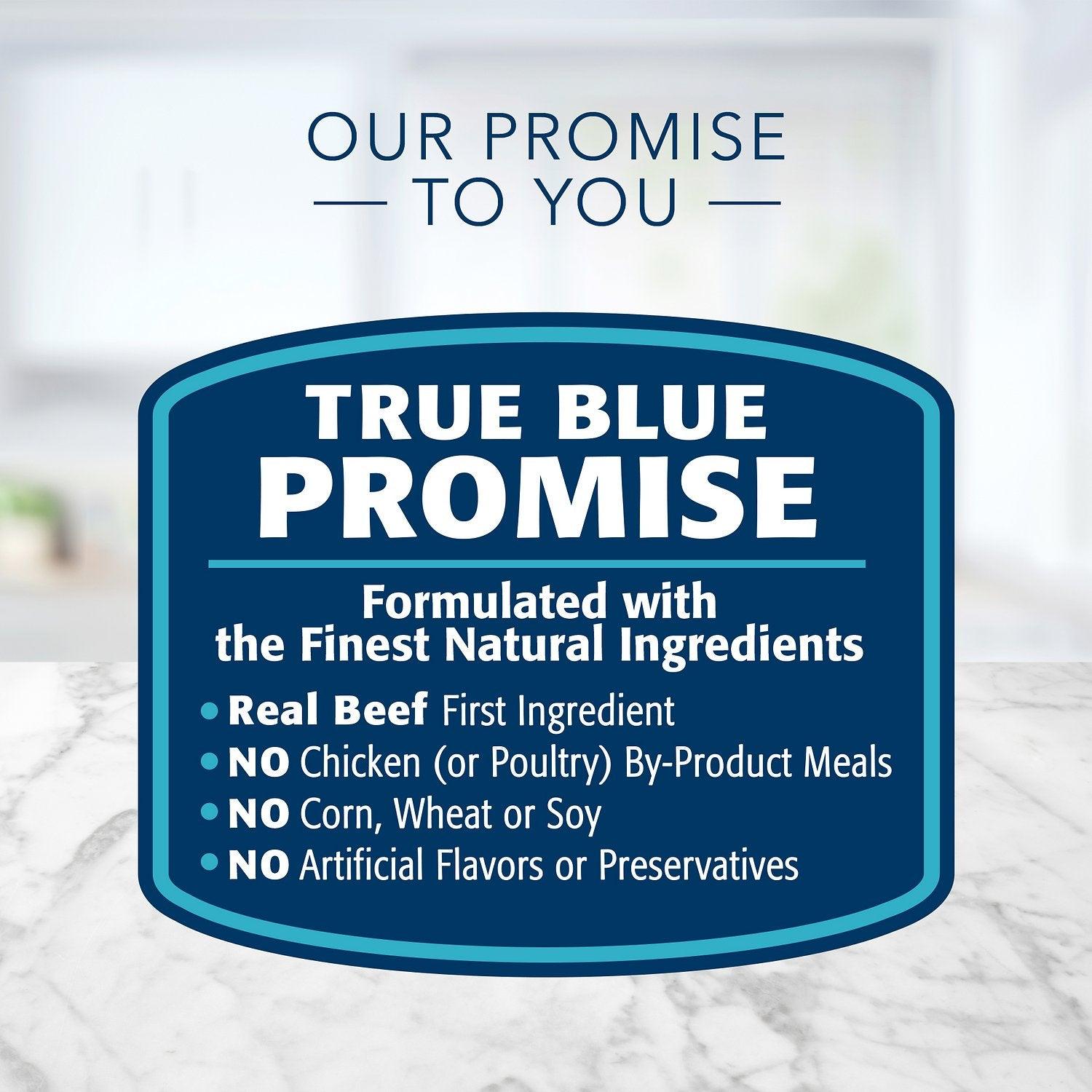 Blue Buffalo Tastefuls Adult Beef Entree Pate - 156g - Canned Cat Food - Blue Buffalo - PetMax Canada