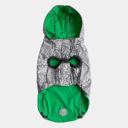 GF Pet Reversible Raincoat Green For Dogs - Small - Coats - GF Pet - PetMax Canada