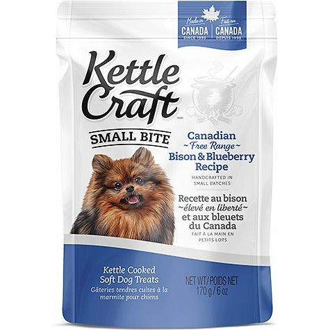 Kettle Craft Bison & Blueberry Small Bite Dog Treats - 170g - Dog Treats - Kettle Craft - PetMax Canada