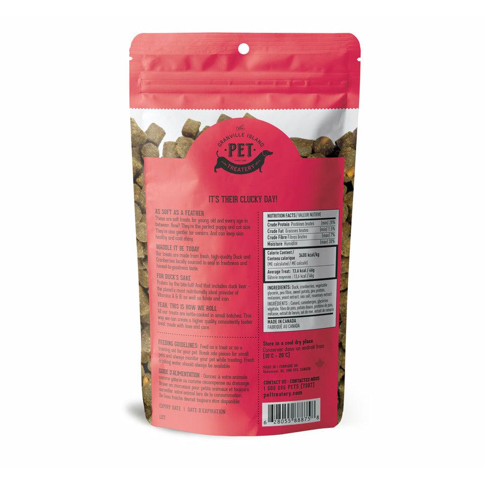 Granville Island Duck & Cranberry Soft & Chewy Treats - 175g - Dog Treats - Granville Island Pet Treatery - PetMax Canada