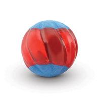 Zeus Duo Dog Toy Ball With Squeaker - Small: 2 Pack - Dog Toys - Zeus - PetMax Canada