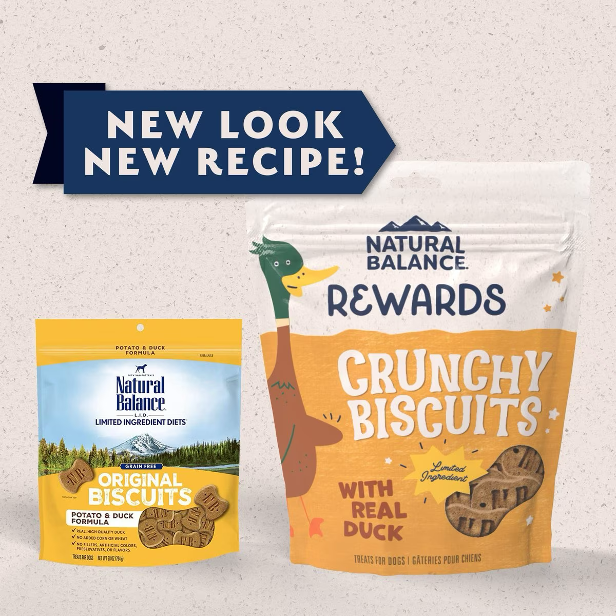 Natural Balance Rewards Crunchy Biscuits With Real Duck Dog Treats  Dog Treats  | PetMax Canada