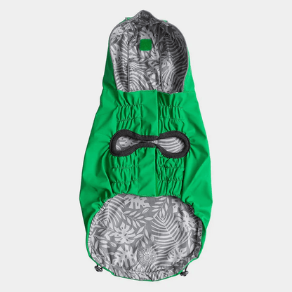 GF Pet Reversible Raincoat Green For Dogs - Small - Coats - GF Pet - PetMax Canada