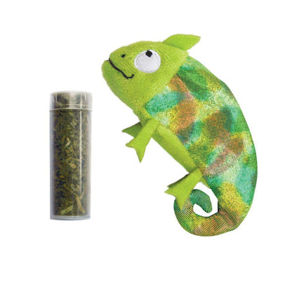 Kong Cat Toy Catnip Refillables Chameleon - Chameleon - Cat Toys - Kong - PetMax Canada