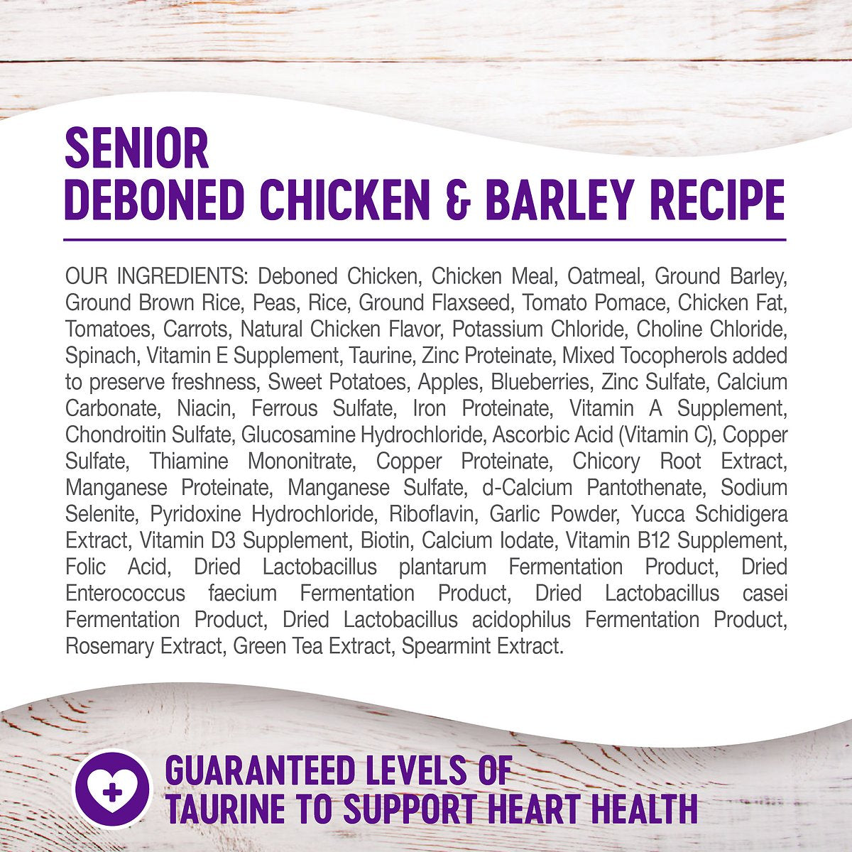 Wellness Complete Health Senior Deboned Chicken & Barley Recipe Dry Dog Food  Dog Food  | PetMax Canada