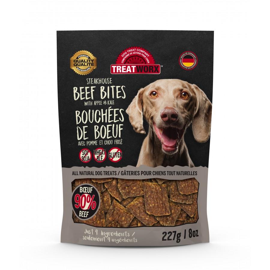 Treatworx Steakhouse Beef Bites  Dog Treats  | PetMax Canada