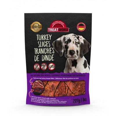 Treatworx Turkey Slices  Dog Treats  | PetMax Canada