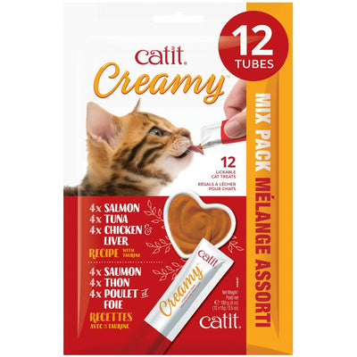 CatIt Creamy Lickable Treats Assorted  Cat Treats  | PetMax Canada