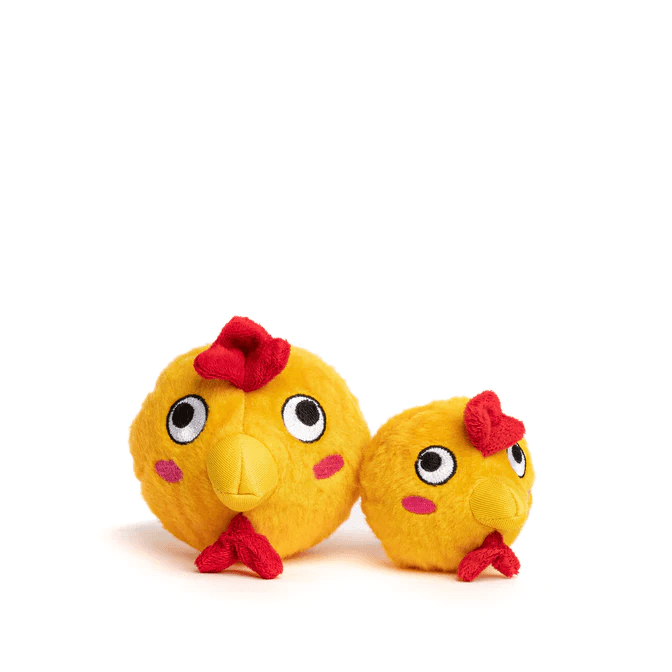 Fabdog Faball Squeaky Chicken  Dog Toys  | PetMax Canada