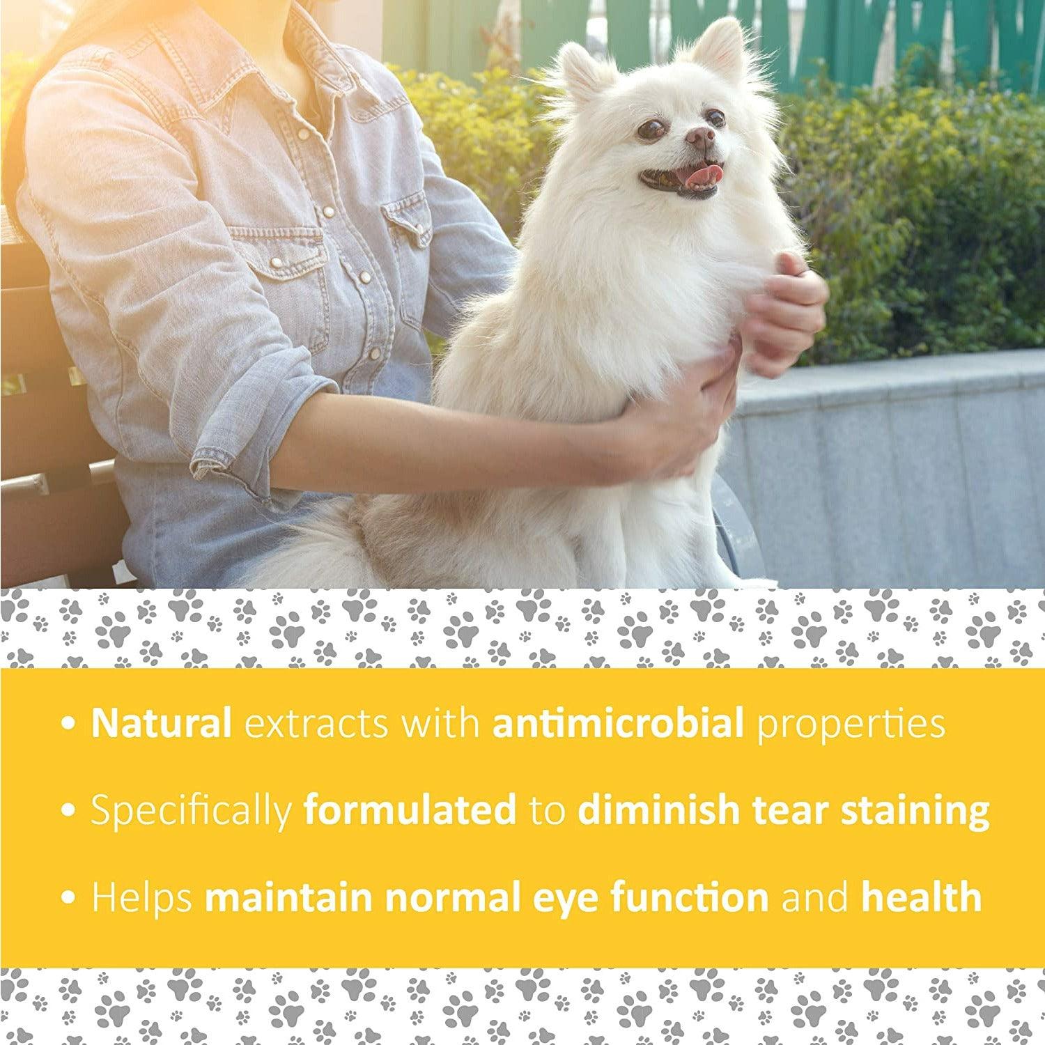 Veterinary Formula Clinical Care Tear Stain Premium Supplement - 30 Count - Health Care - Synergy Labs - PetMax Canada
