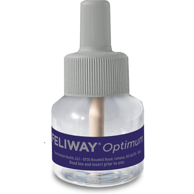 Feliway Optimum Enhanced Calming Pheromone 30 Day Cat Diffuser Refill - Default Title - Cat Health Care - Feliway - PetMax Canada