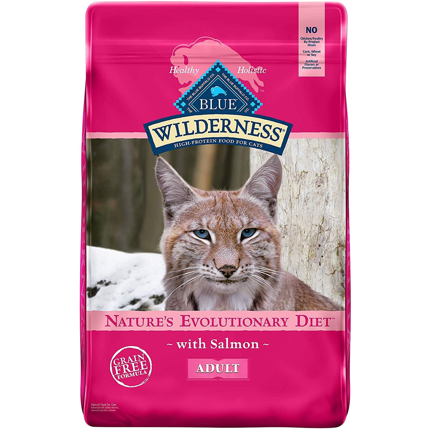 Blue Buffalo Wilderness Cat Food Adult Salmon  Cat Food  | PetMax Canada