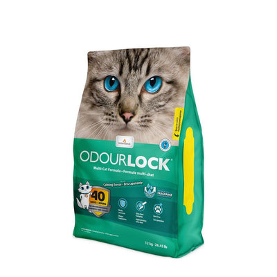 Odourlock Ultra Premium Calming Breeze Clumping Litter - 6 Kg - Cat Litter - Odourlock - PetMax Canada