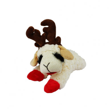 Multipet Lamb Chop With Antler  Dog Toys  | PetMax Canada