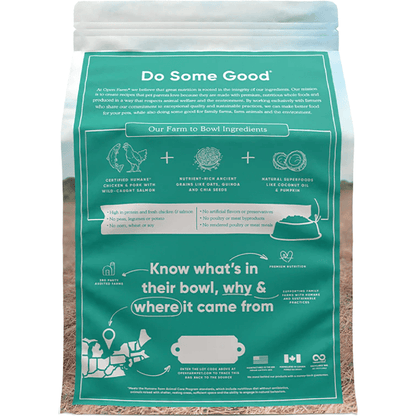 Open Farm Puppy Food Ancient Grains Recipe - 1.82 Kg - Dog Food - Open Farm - PetMax Canada