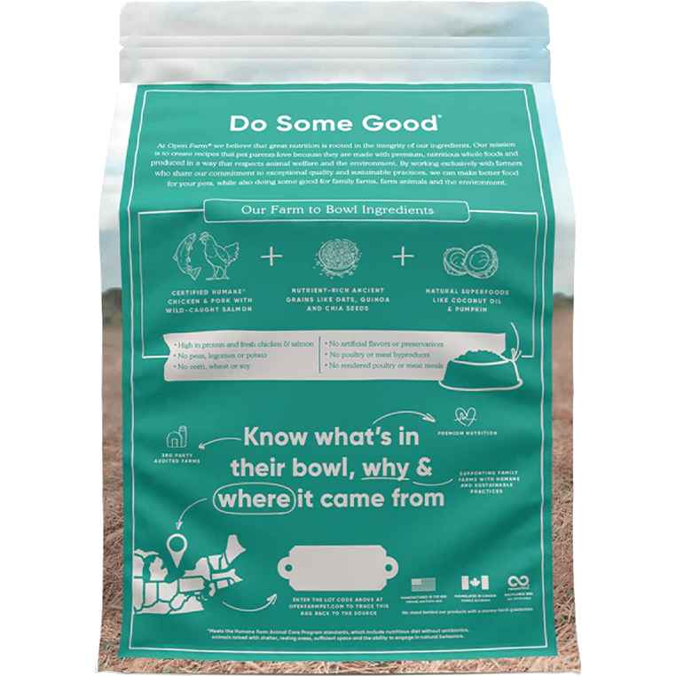 Open Farm Puppy Food Ancient Grains Recipe - 1.82 Kg - Dog Food - Open Farm - PetMax Canada