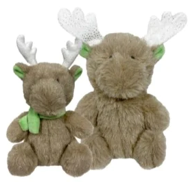 Foufou Winter Sparkle Moose  Dog Toys  | PetMax Canada