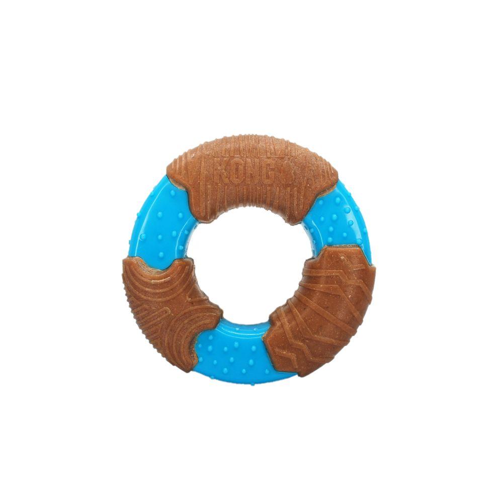 Kong Dog Toy Core Strength Bamboo Ring  Dog Toys  | PetMax Canada