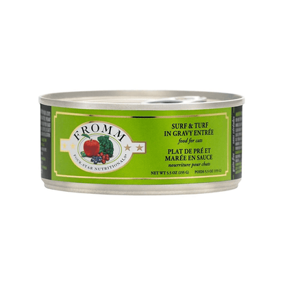 Fromm Four Star Canned Cat Food Shredded Surf & Turf - 156g - Canned Cat Food - Fromm - PetMax Canada