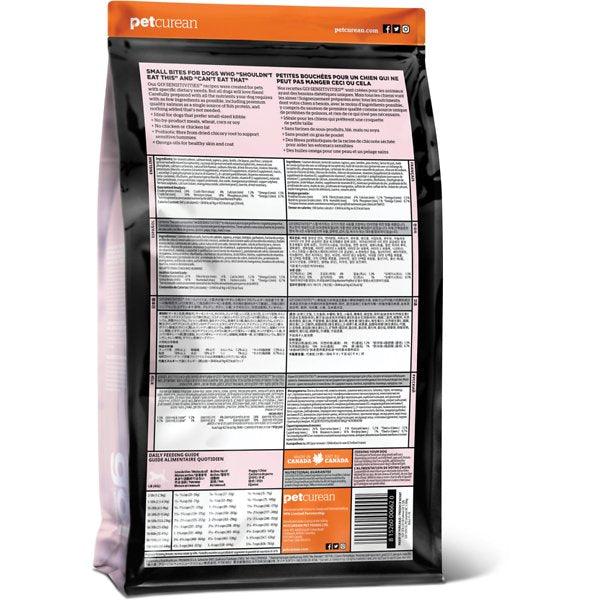 GO! SENSITIVITIES Limited Ingredient Grain Free Small Bites Salmon Recipe for dogs - 1.59 Kg - Dog Food - Go! - PetMax Canada