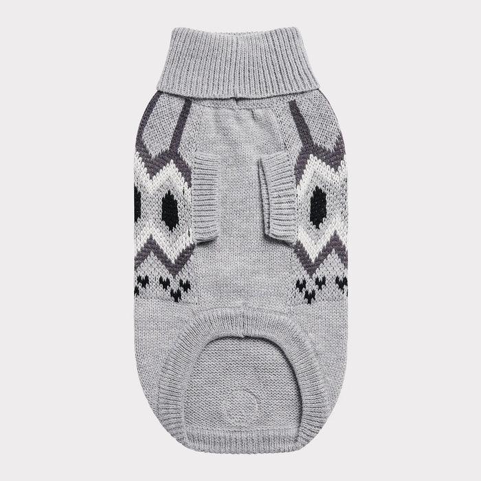 GF Pet Heritage Sweater Grey For Dogs  Sweaters  | PetMax Canada