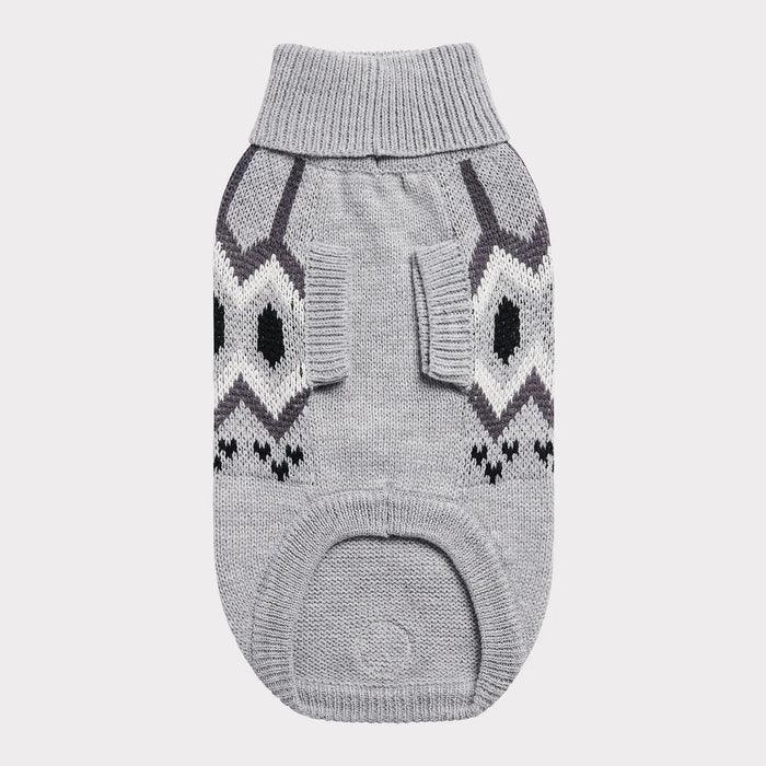 GF Pet Heritage Sweater Grey For Dogs  Sweaters  | PetMax Canada