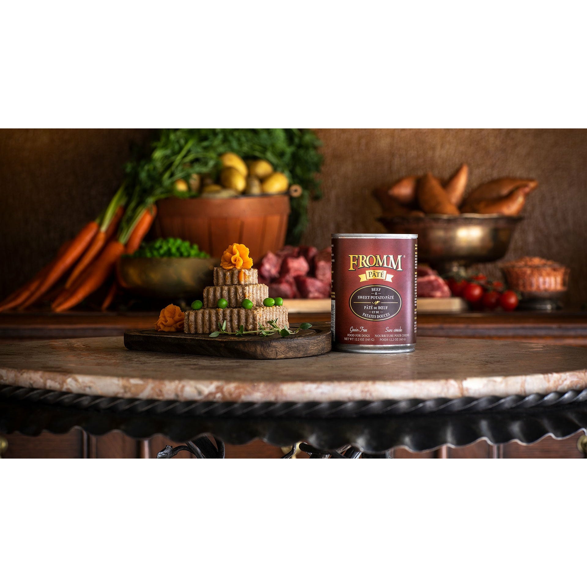 Fromm Canned Dog Food Beef & Sweet Potato Pate  Canned Dog Food  | PetMax Canada