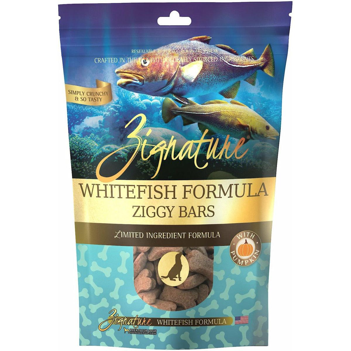 Zignature Whitefish Formula Biscuit Treats for Dogs - 340g - Dog Treats - Zignature Pet Food - PetMax Canada