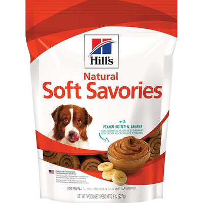 Hill's Science Diet Soft & Savory Dog Treats Peanut Butter & Banana  Dog Treats  | PetMax Canada