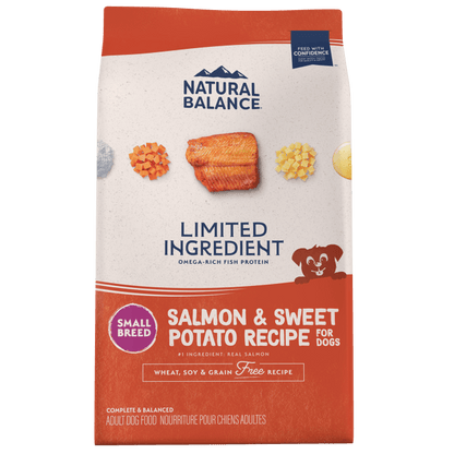 Natural Balance Grain Free Salmon & Sweet Potato Small Breed Dog Food - 1.81 Kg - Dog Food - Natural Balance - PetMax Canada