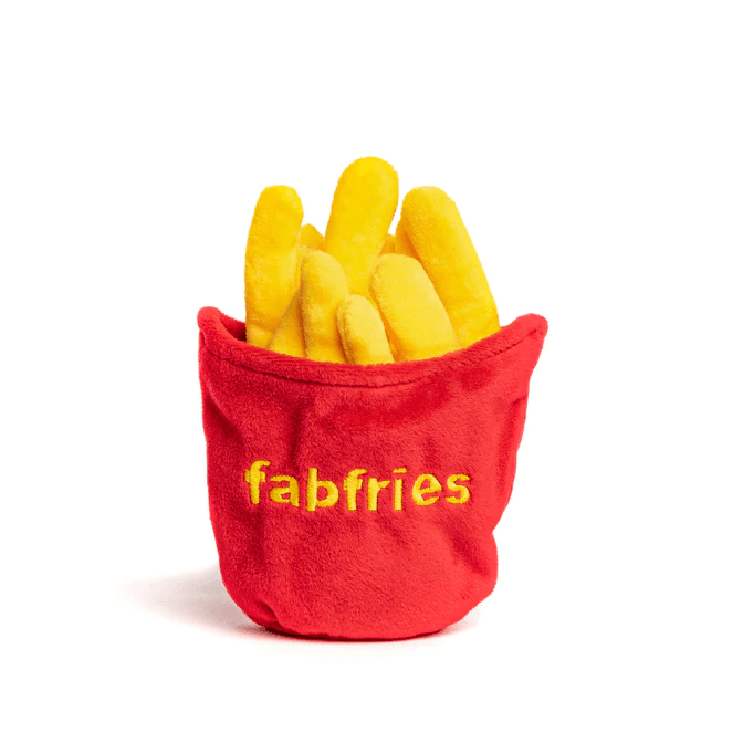 Fabdog Foodies Big Fab Fries - Default Title - Dog Toys - Fabdog - PetMax Canada