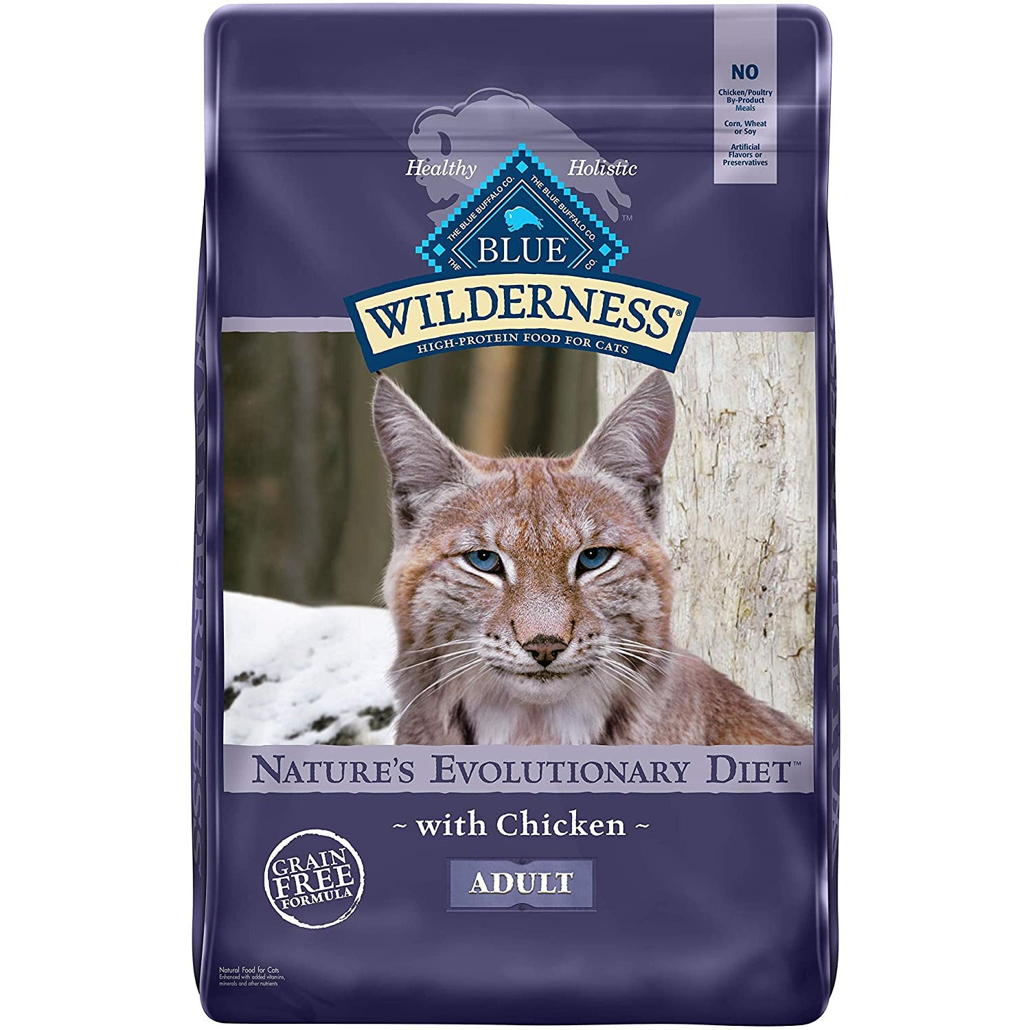 Blue Buffalo Wilderness Cat Food Adult Chicken 5.44 Kg Cat Food 5.44 Kg | PetMax Canada