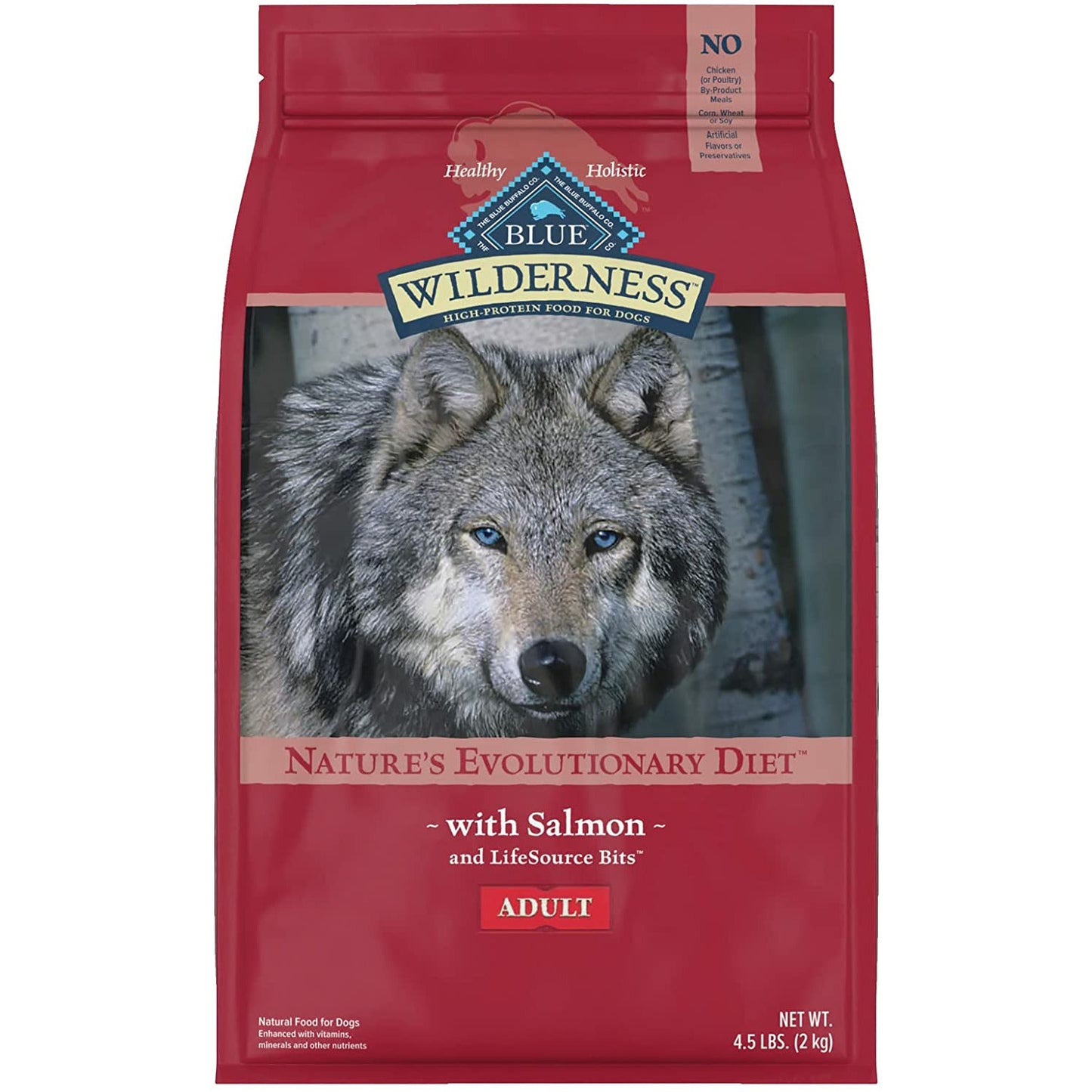 Blue Buffalo Wilderness Dog Food Salmon Formula 2 Kg Dog Food 2 Kg | PetMax Canada