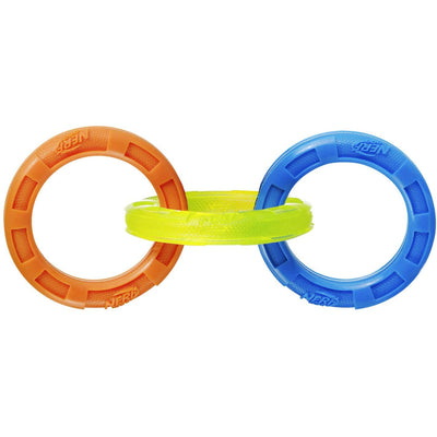 Nerf Dog Toy TPR 3-Ring Tug Small Breed/Puppy  Dog Toys  | PetMax Canada