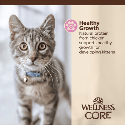 Wellness CORE Tiny Tasters Kitten Pâté Chicken Recipe in Sauce Wet Cat Food - 50g - Canned Cat Food - Wellness - PetMax Canada