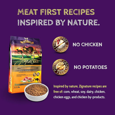 Zignature Limited Ingredient Formula Kangaroo Small Bites - 1.8 Kg - Dog Food - Zignature Pet Food - PetMax Canada