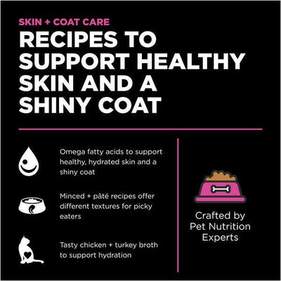 Go! Cat Food Skin & Coat Tetra Pak Chicken Minced - 182g - Canned Cat Food - Go! - PetMax Canada