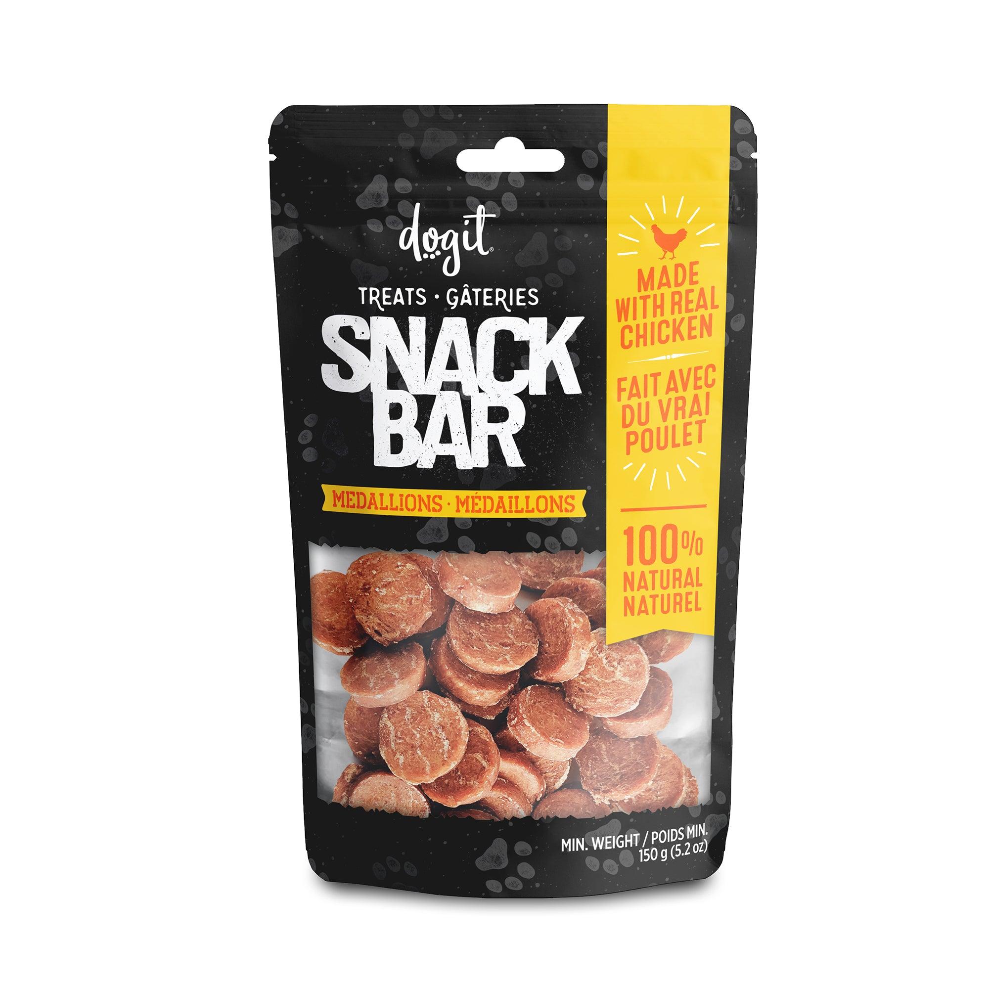 Dogit Snack Bar Dog Treats Chicken Medallions - 150g - Dog Treats - Dogit - PetMax Canada