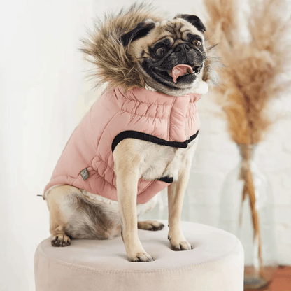 GF Pet Urban Parka Pink For Dogs - X-Small - Coats - GF Pet - PetMax Canada