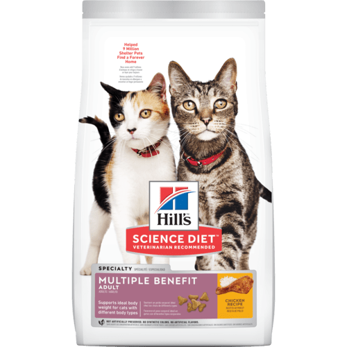 Hill's Science Diet Adult Multiple Benefit Cat Food  Cat Food  | PetMax Canada