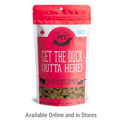 Granville Island Duck & Cranberry Soft & Chewy Treats - 175g - Dog Treats - Granville Island Pet Treatery - PetMax Canada
