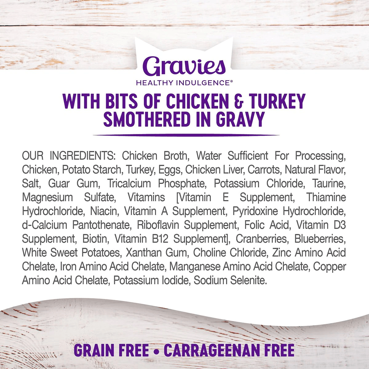 Wellness Healthy Indulgence Gravies Chicken & Turkey Wet Cat Food - 85g - Canned Cat Food - Wellness - PetMax Canada