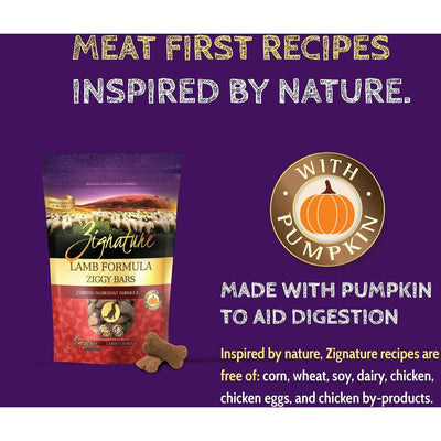 Zignature Lamb Formula Biscuit Treats for Dogs - 340g - Dog Treats - Zignature Pet Food - PetMax Canada