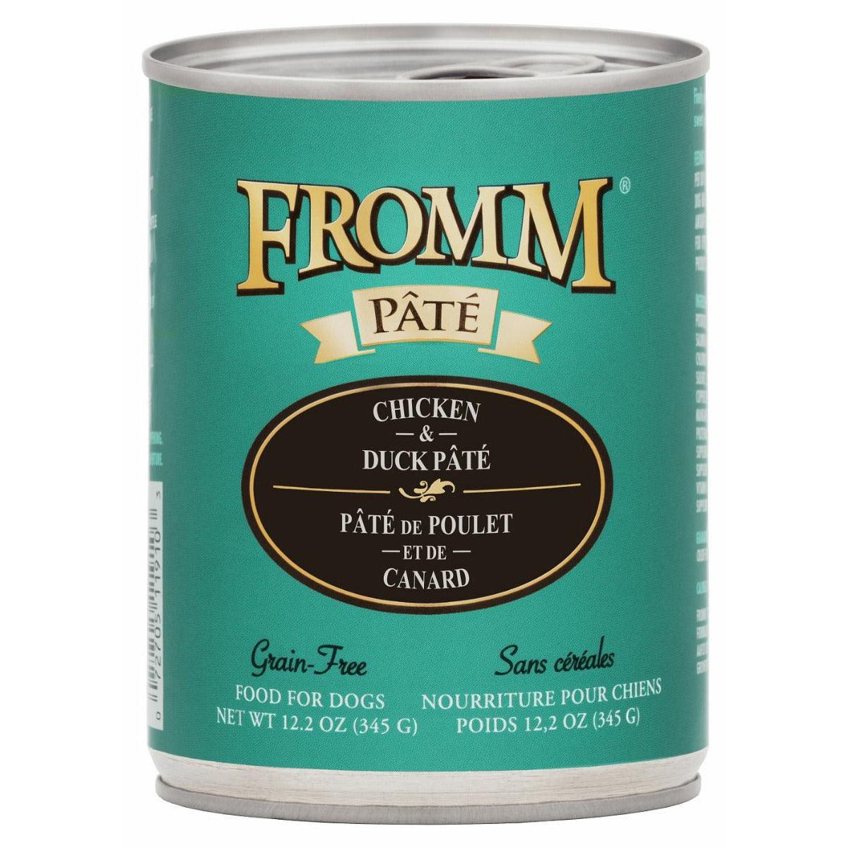 Fromm Canned Dog Food Chicken & Duck Pate  Canned Dog Food  | PetMax Canada